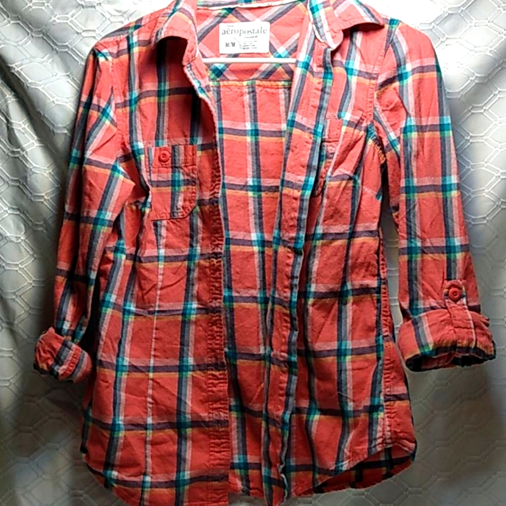 Aeropostale button up long sleeve shirt